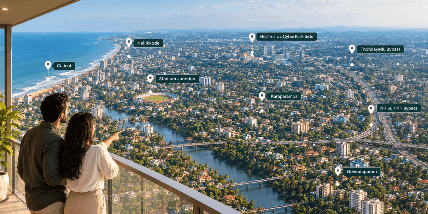 Best Locations to Buy an Apartment in Calicut: A Homebuyer's Guide