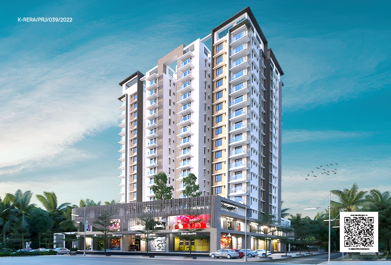 landmark meritus flats for sale in calicut, kerala